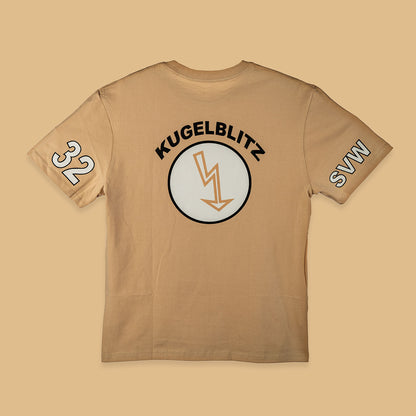 Kugelblitz T-Shirt Limitierte Edition beige