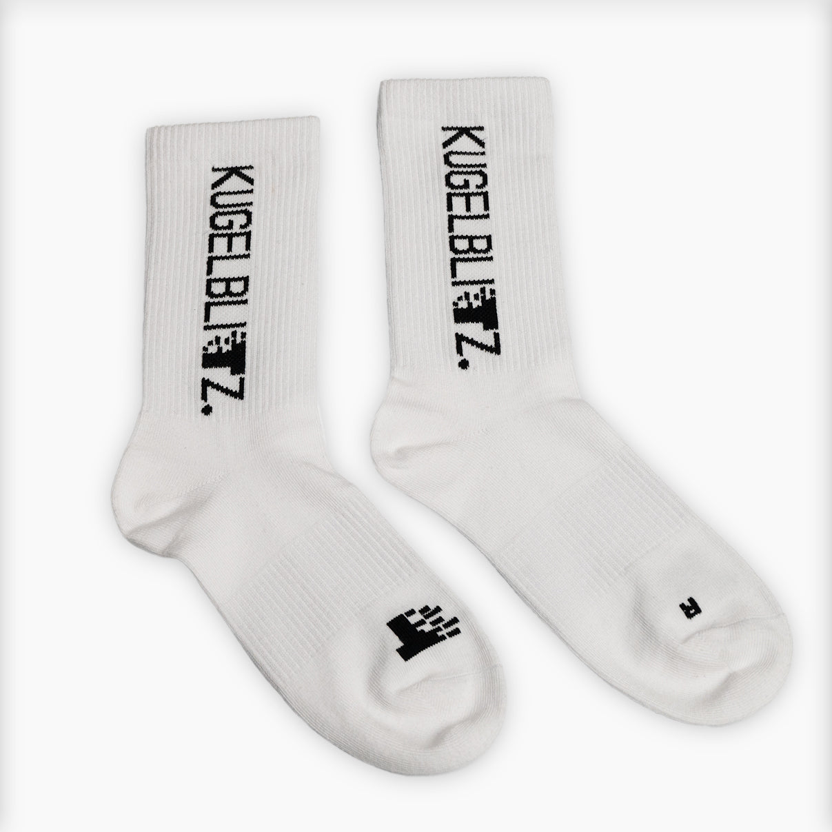 Kugelblitz Socken weiß