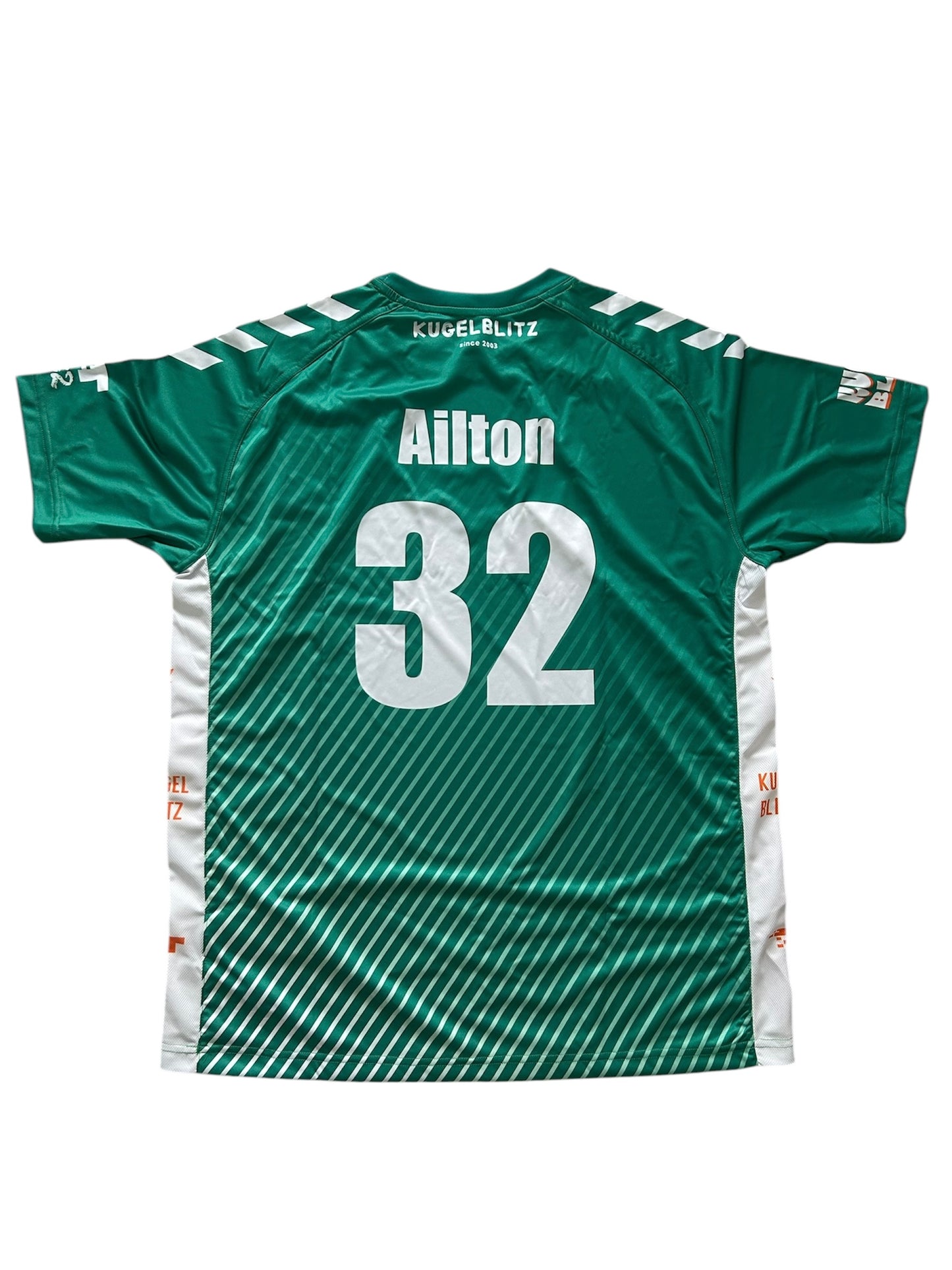 Kugelblitz Trikot Hummel Grün-Weiß