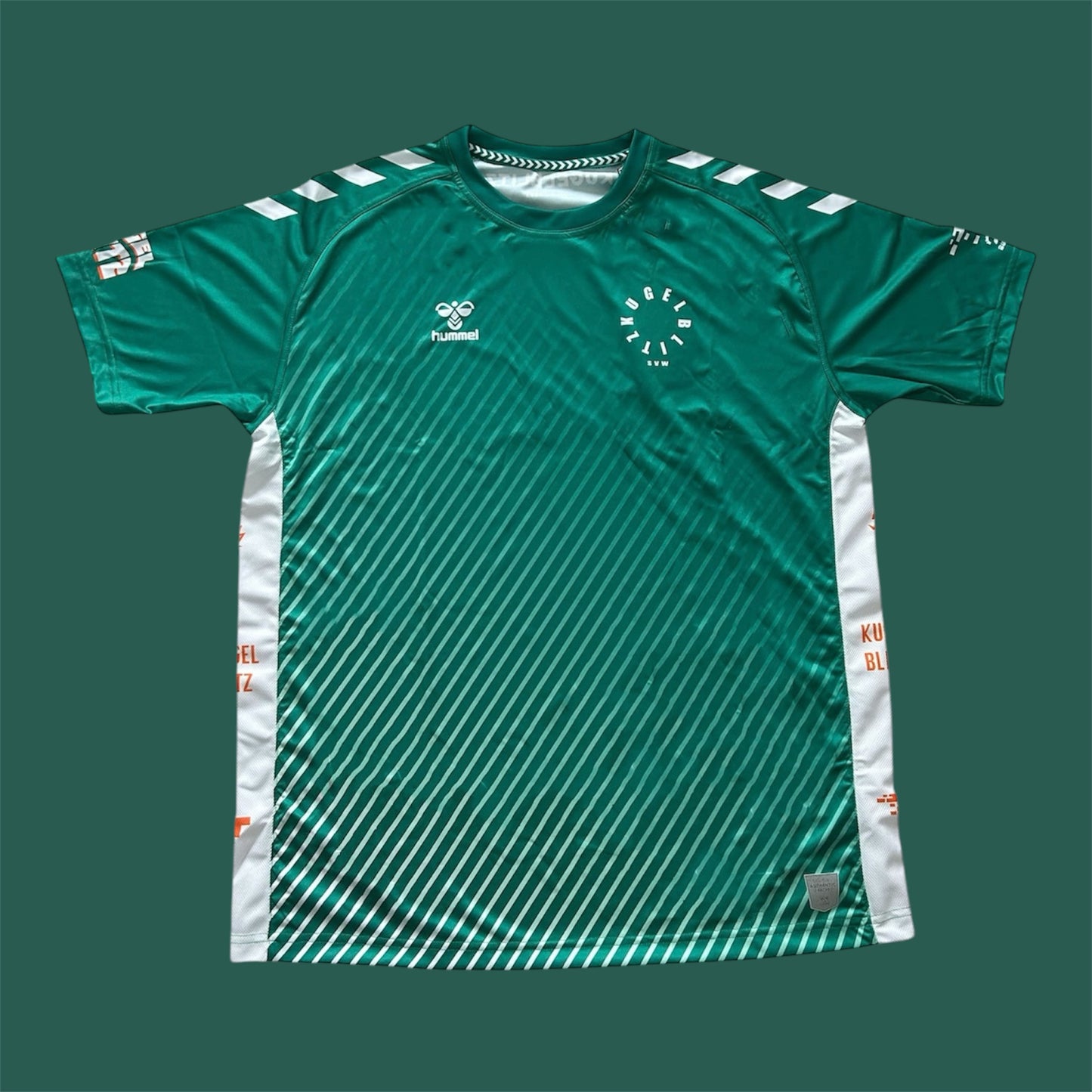 Kugelblitz Trikot Hummel Grün-Weiß